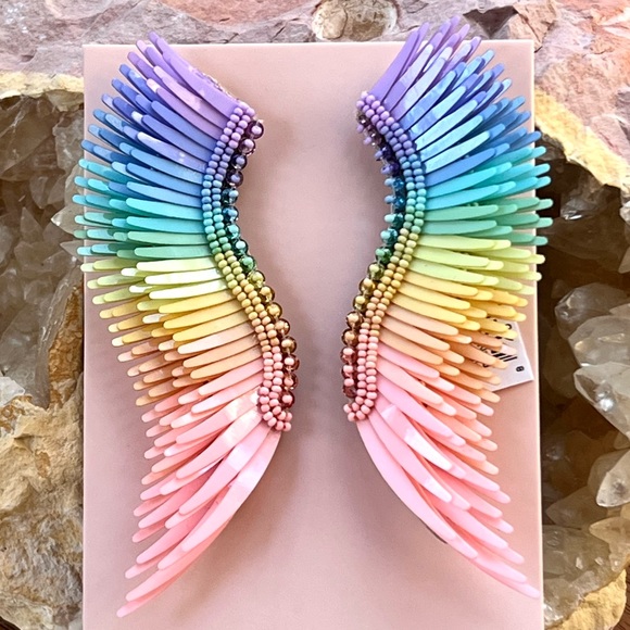 Mignonne Gavigan Jewelry - 🌺🎉HP🎉🌺 NWT Mignonne Gavigan Madeline Earrings Rainbow Pastel
